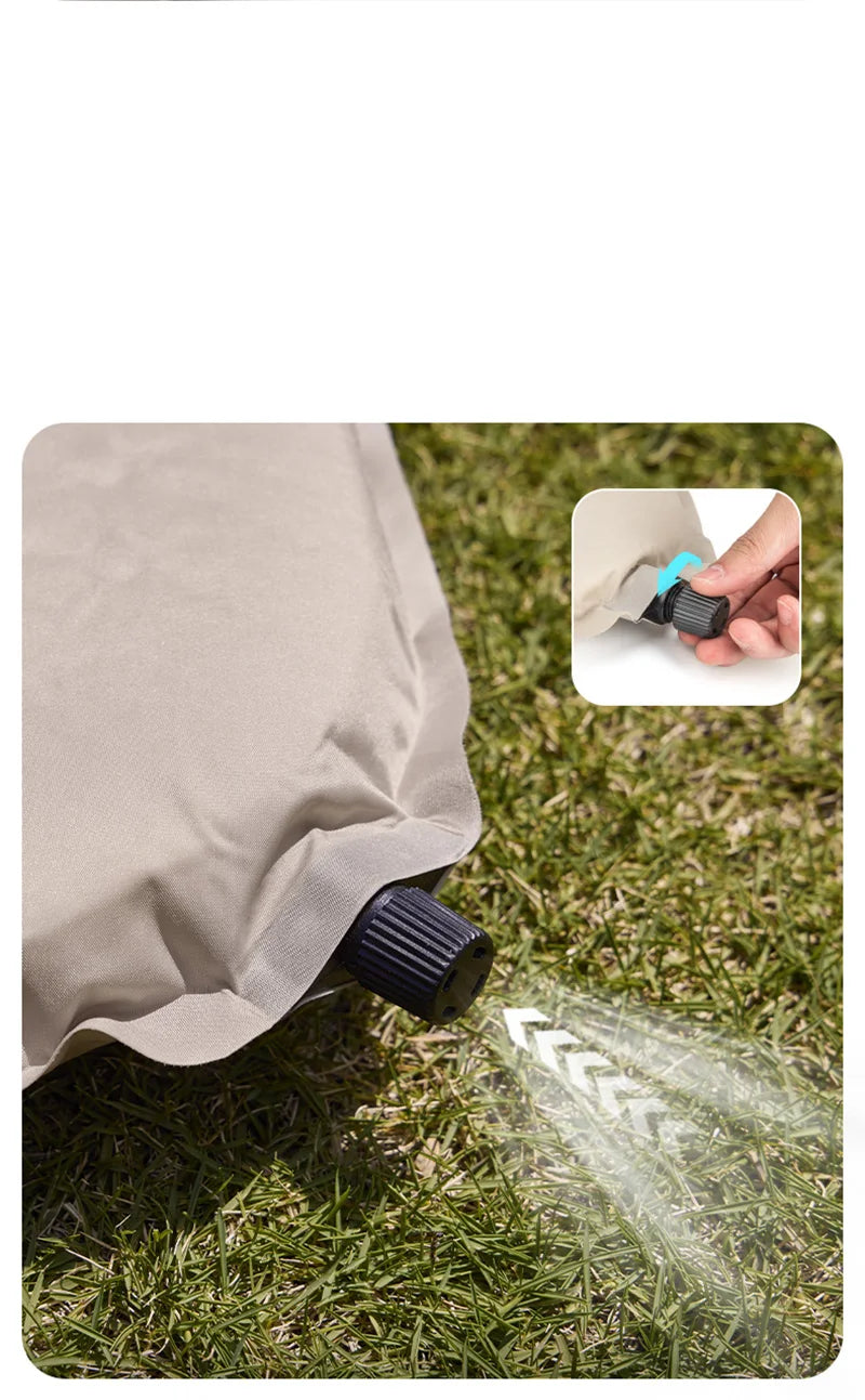 Colchoneta Autoinflable Naturehike para Camping | Aislante, Cómoda y Portátil