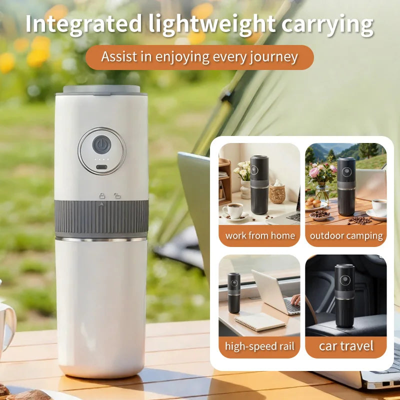 Portable Drip Coffee Maker - Low Power Consumption + Compact for Camping and RV (<5 Cups)