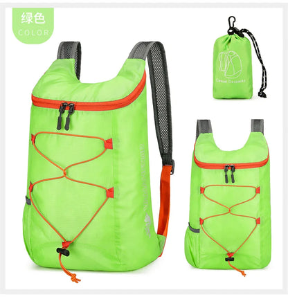 Ultralight Hiking Backpack - Expandable · Air Cushion Straps · Portable · Multipurpose Outdoor