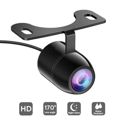 Cámara de Marcha Atrás Cableada QIYOU 170° IP68 para Coche, Camper, Remolque y Camión