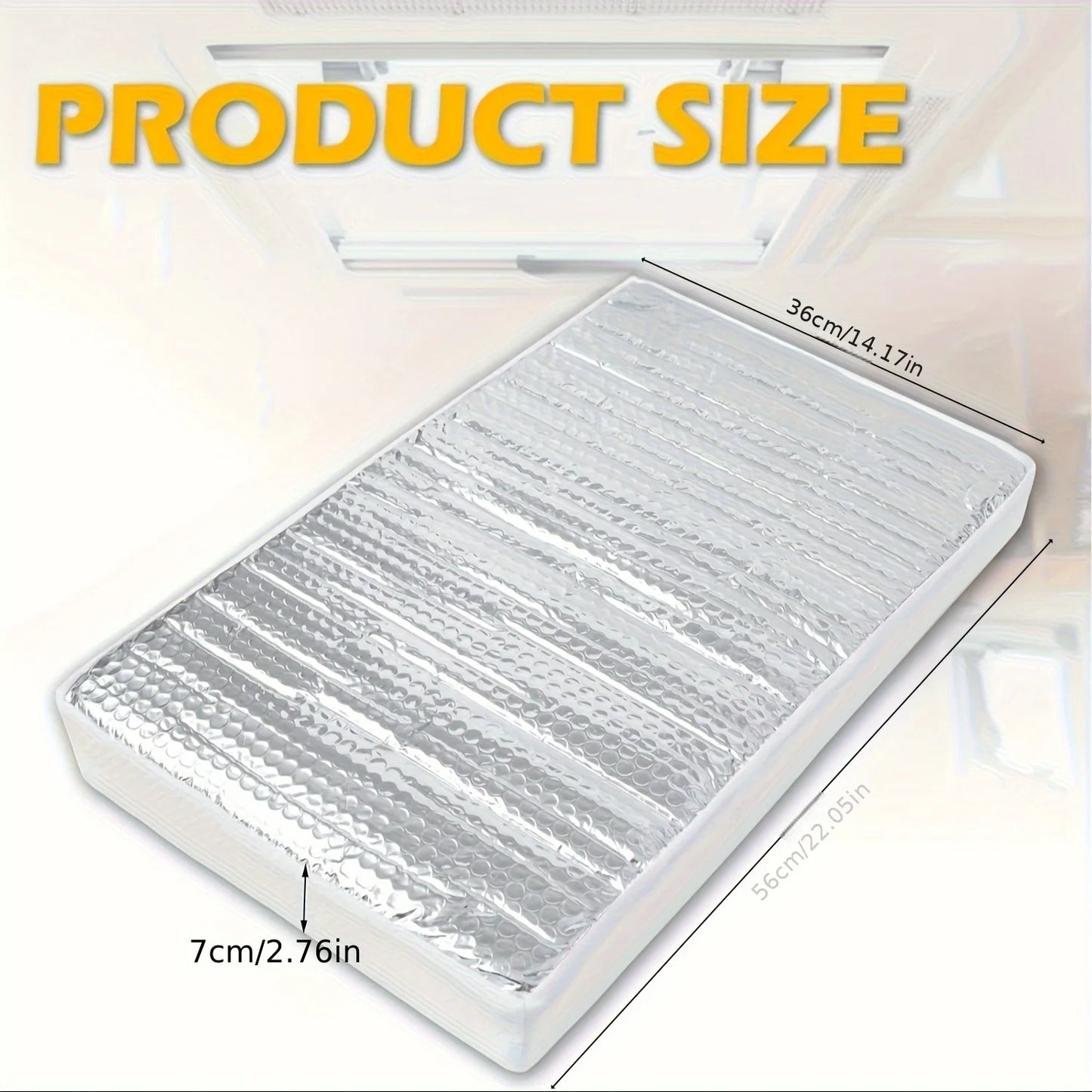 Isolation thermique et solaire pour puits de lumière et ventilation de camping-car