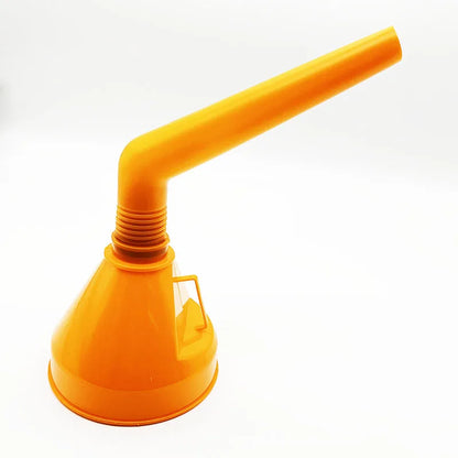 Motorhome Water Filler Funnel + 10L Collapsible Silicone Bucket – Filler for Caravan, Camper Van, and Outdoor Camping Toilets