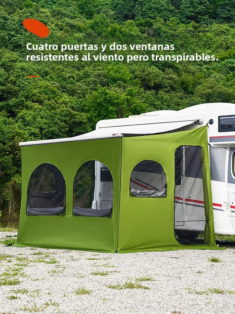 Tienda de Privacidad y Toldo Lateral para RV