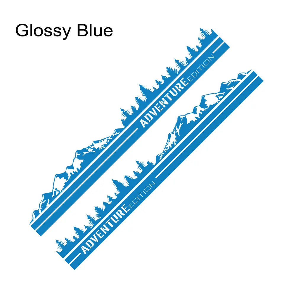 Vinilos Laterales de Montaña para Renault Trafic | Pegatinas Decorativas para Puertas SWB y LWB