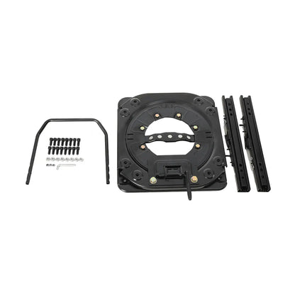 Base Giratoria para Asientos con Riel Deslizante Universal