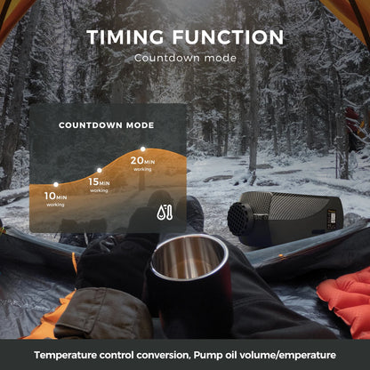 8KW Sunster Portable Diesel Heater – Fast, Safe, and Quiet