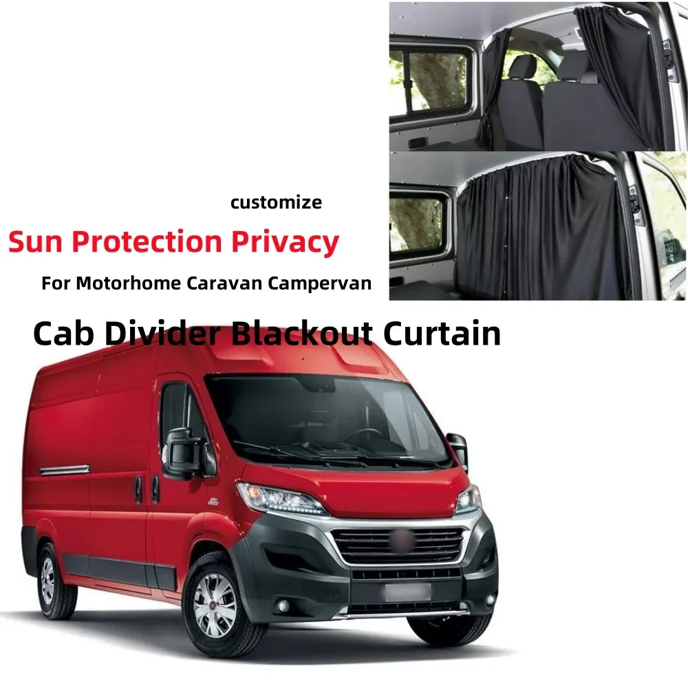 Cortina Divisoria Blackout para Autocaravana y Camper