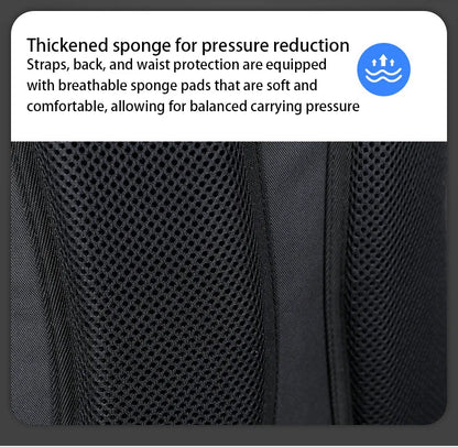 Expandable Waterproof Backpack - Durable Nylon · Ergonomic Straps · Unisex · Multipurpose