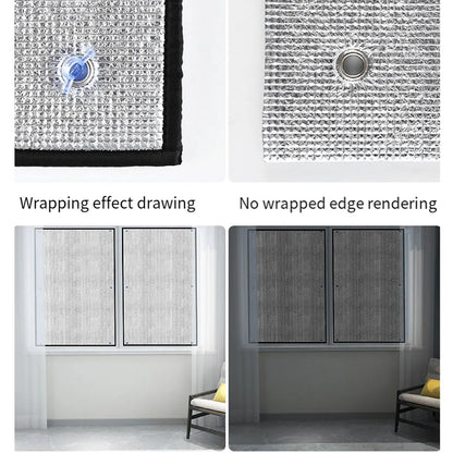 Lámina Aislante de Aluminio Doble Capa para Techo y Ventanas