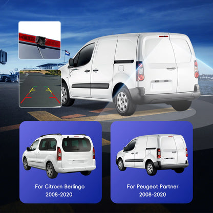 Peugeot Partner / Citroën Berlingo - Cámara Marcha Atrás con Luz de Freno