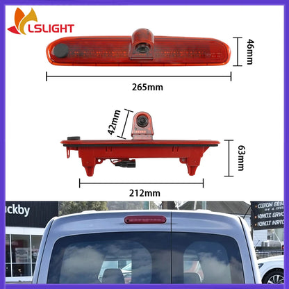 Kangoo / Citan / Townstar 2021-2025 - Cámara Marcha Atrás AHD/CVBS con Luz de Freno