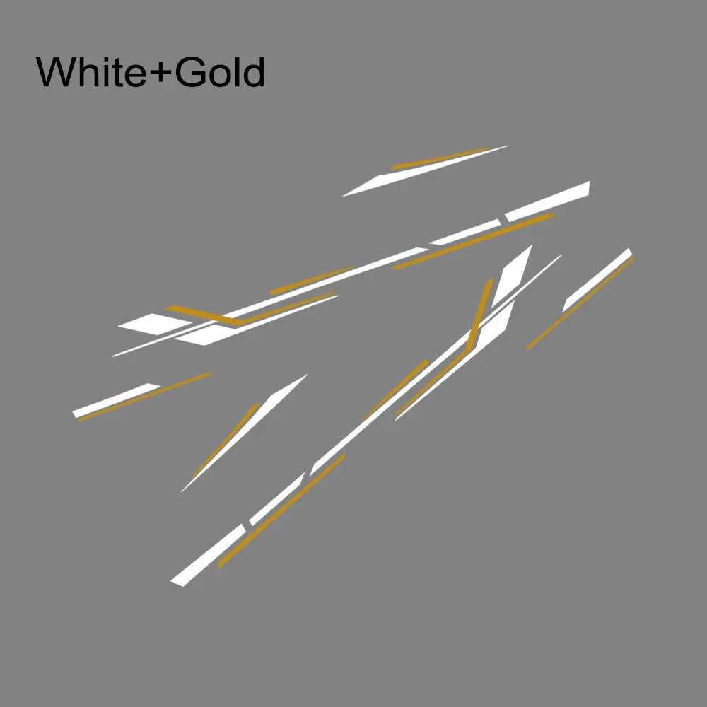 Set de 6 Vinilos Decorativos para Camper y Autocaravana | Adhesivos Laterales RV de Alta Resistencia