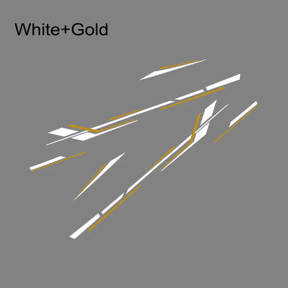 Set de 6 Vinilos Decorativos para Camper y Autocaravana | Adhesivos Laterales RV de Alta Resistencia