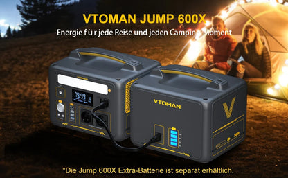 299Wh / 600W Portable Power Station