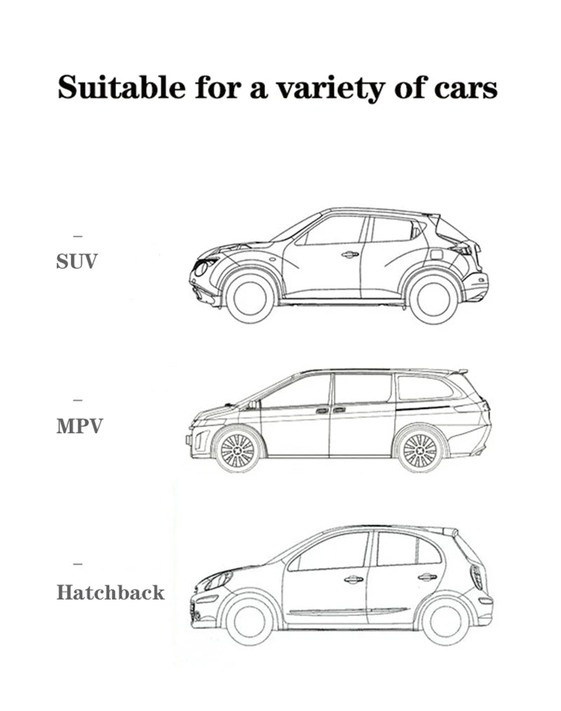 Car Seat Back and Trunk Net Organizer – Universal Elastic Pocket