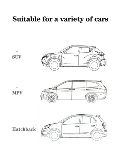 Car Seat Back and Trunk Net Organizer – Universal Elastic Pocket