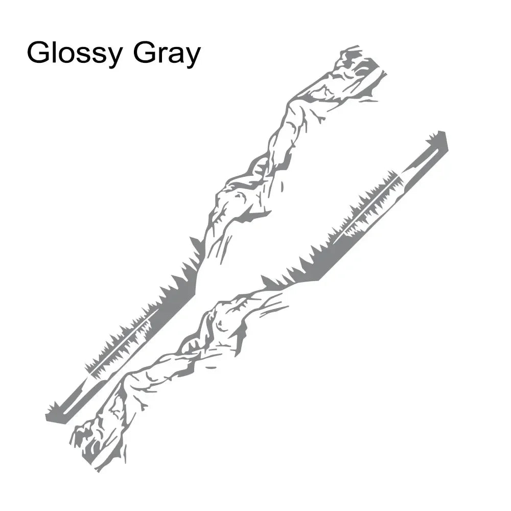 Pegatinas Gráficas de Montaña para Renault Trafic | Vinilos Laterales Decorativos para Puertas (SWB y LWB)