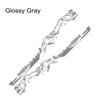 Pegatinas Gráficas de Montaña para Renault Trafic | Vinilos Laterales Decorativos para Puertas (SWB y LWB)