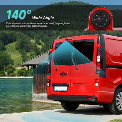 Renault Trafic / Opel Vivaro 2014 - Cámara Marcha Atrás con Luz de Freno