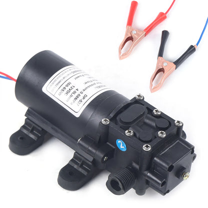 12V Diaphragm Water Pump with Pressure Switch – 5 L/min for Camper and Motorhome