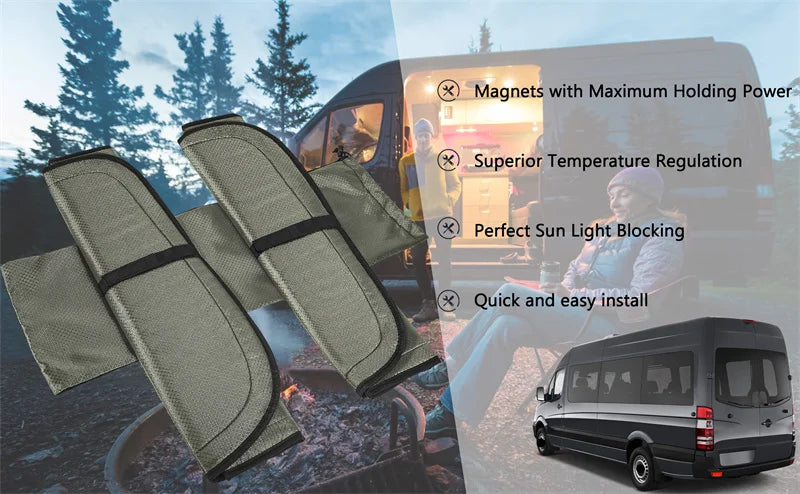 Aislantes Térmicos Blackout para Puertas Traseras