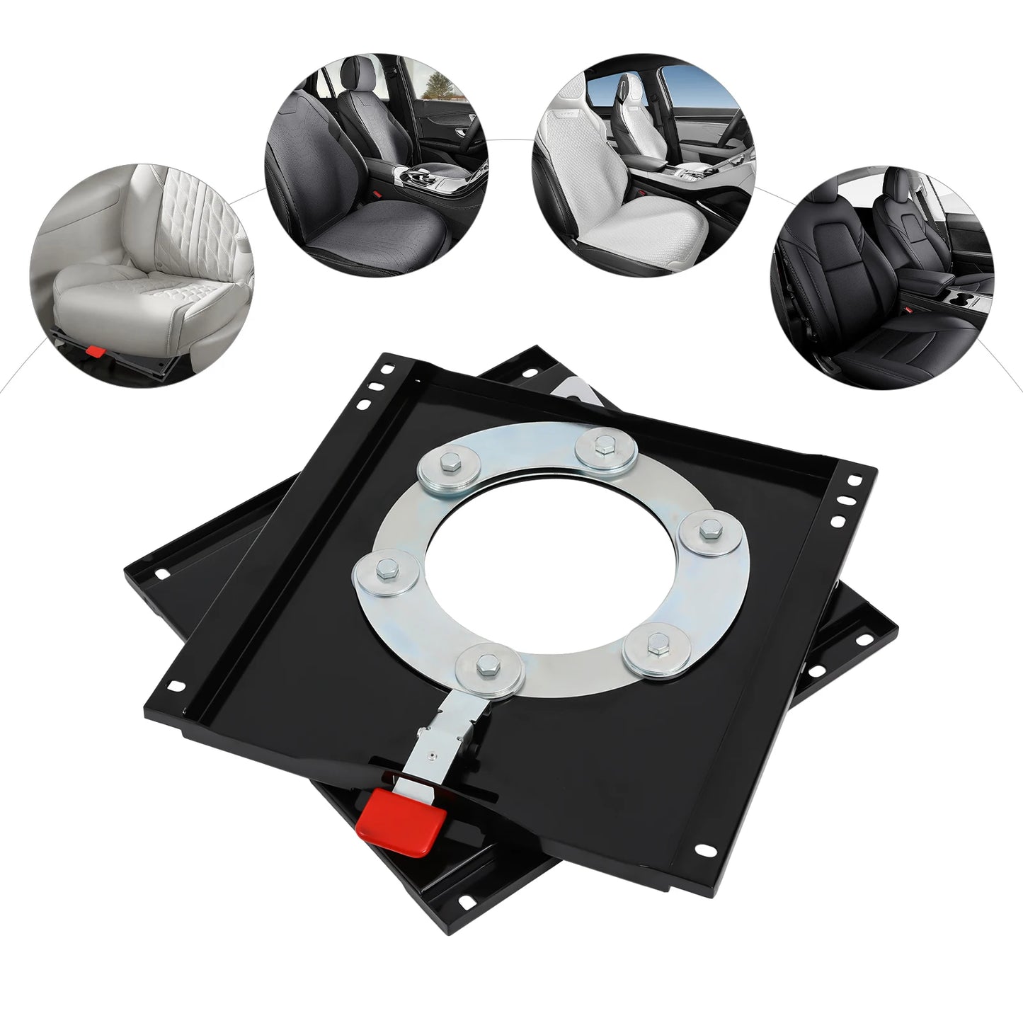 Base giratoria conductor o acompañante para Fiat Ducato, Jumper y Boxer desde 2007 y Movano desde 2021 - CTA