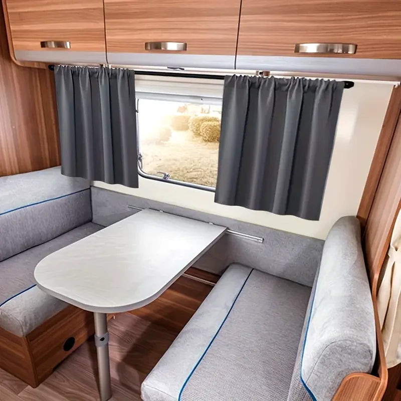 Cortinas Opacas Blackout para Ventanas de Camper y Autocaravana – Pack 2