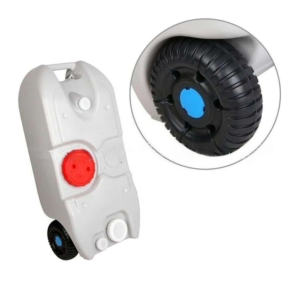 Depósito de Agua Portátil para Camper y Autocaravana con Ruedas – 25L / 40L