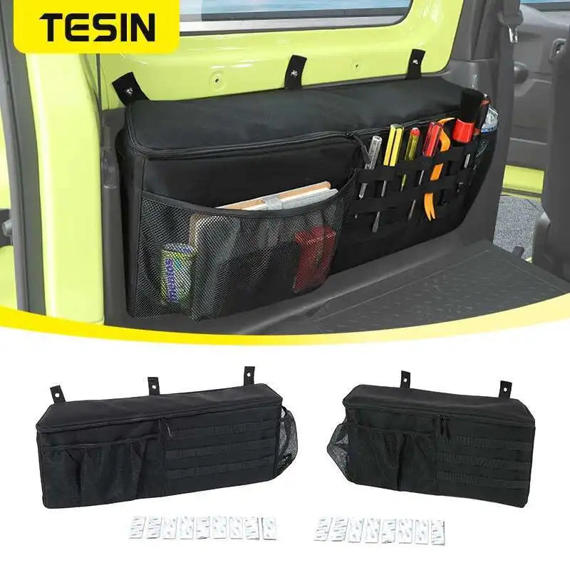 Trunk Organizer Bag - Durable, Adhesive, and Easy to Install