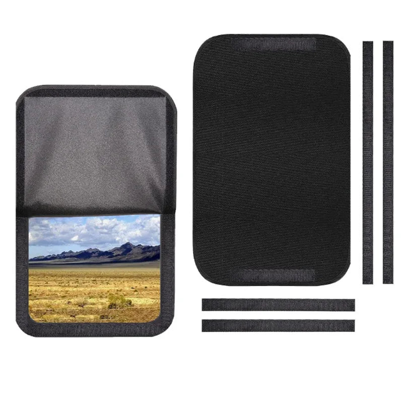Parasol Negro Opaco para Ventana de Autocaravana