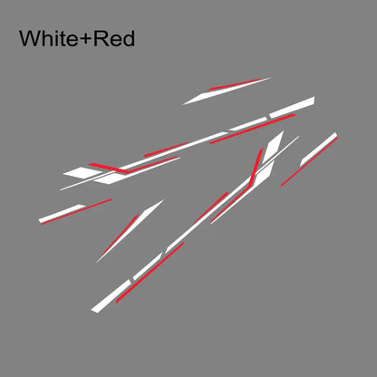 Set de 6 Vinilos Decorativos para Camper y Autocaravana | Adhesivos Laterales RV de Alta Resistencia