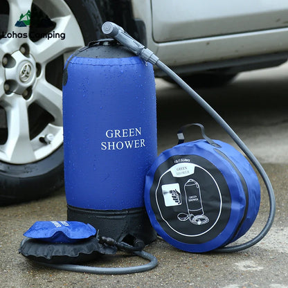 11L Pressure Camping Shower - Portable Bag Without Electricity (Durable PVC)