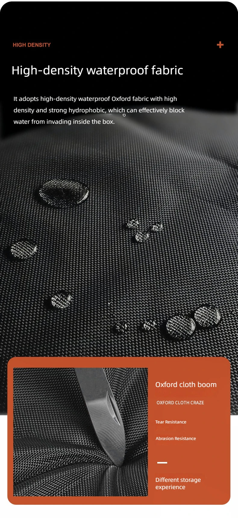 Organizador de Maletero de Cuero Ajustable