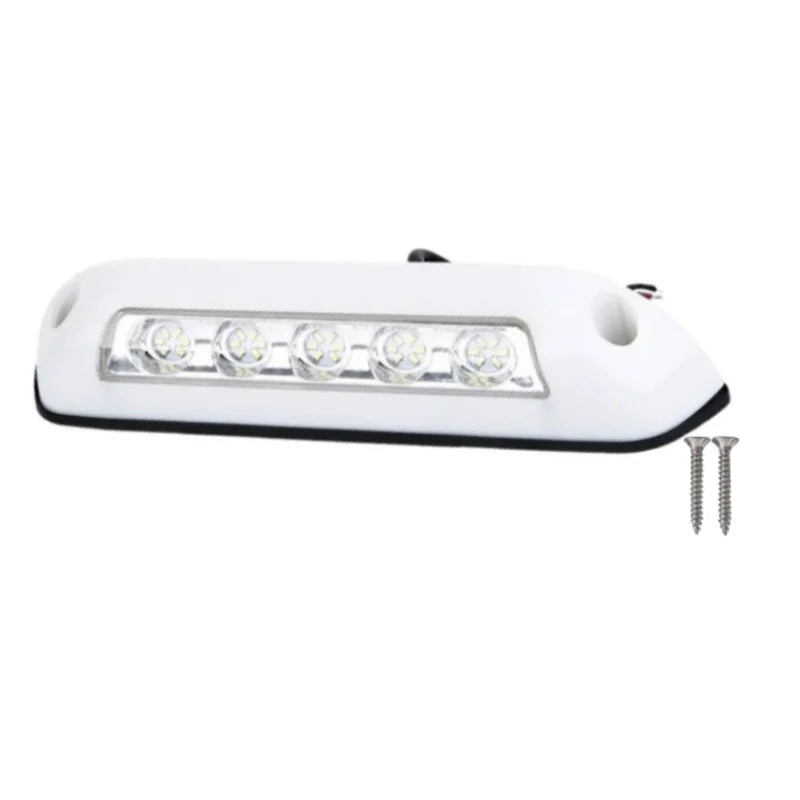 Luz LED para Toldos de Camper, Caravana y Motorhome – 12V, 5 LEDs, Blanco 6000K, IP67