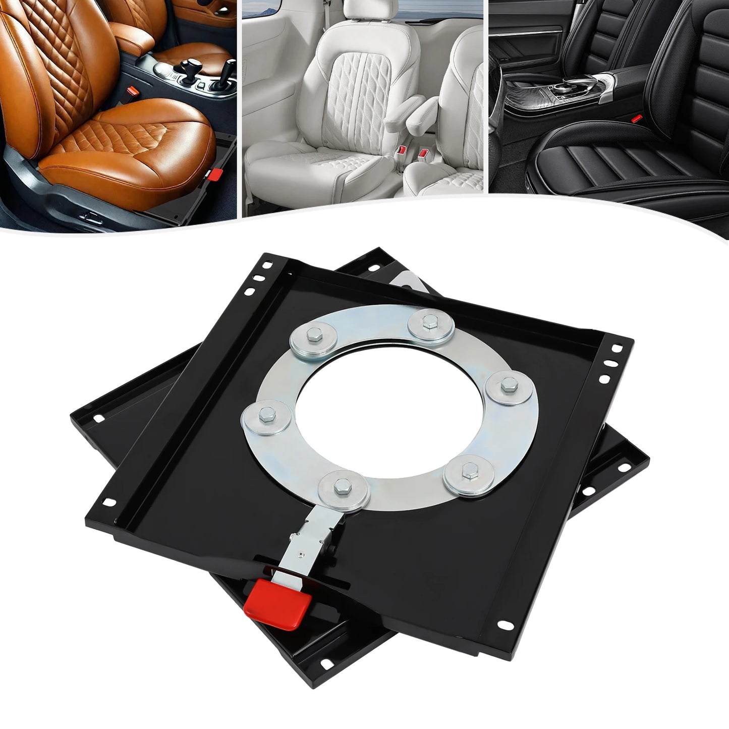 Base giratoria conductor o acompañante para Fiat Ducato, Jumper y Boxer desde 2007 y Movano desde 2021 - CTA