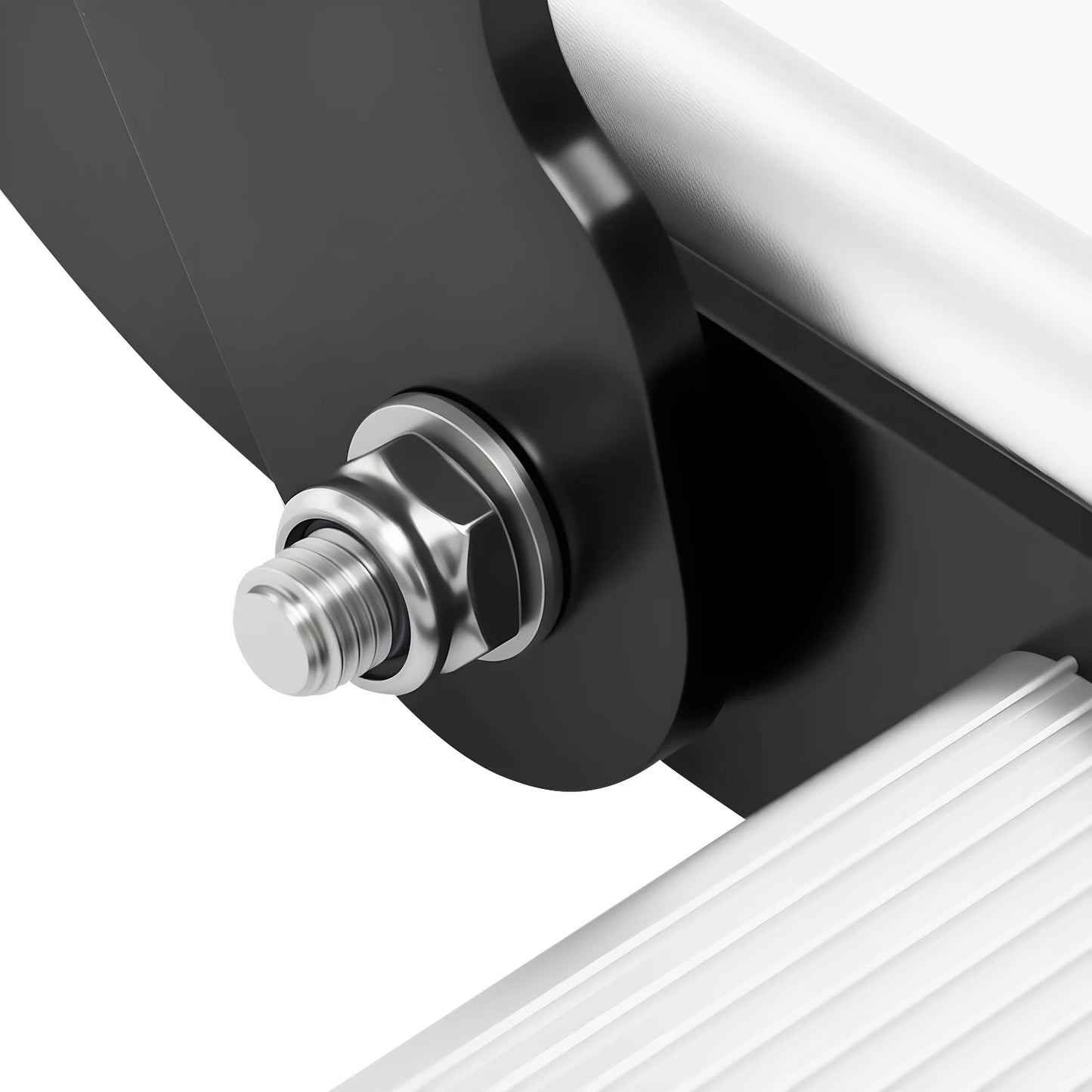 Escalón Plegable de Aluminio con Luz LED 12V para Camper y Autocaravana – Antideslizante
