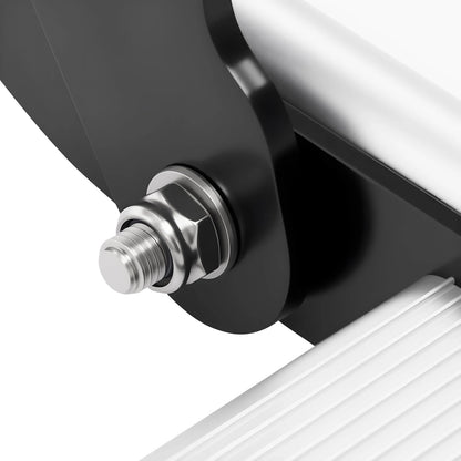Escalón Plegable de Aluminio con Luz LED 12V para Camper y Autocaravana – Antideslizante