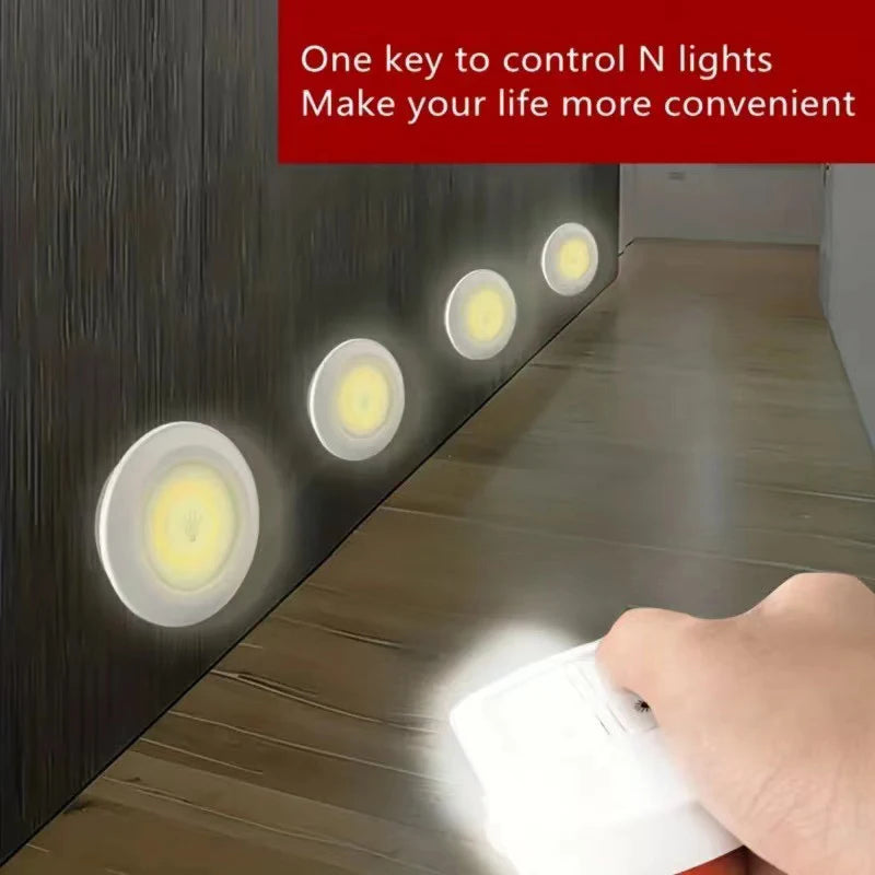 Lumière LED COB sans fil avec télécommande - Intensité variable · Minuteur · Sans câble
