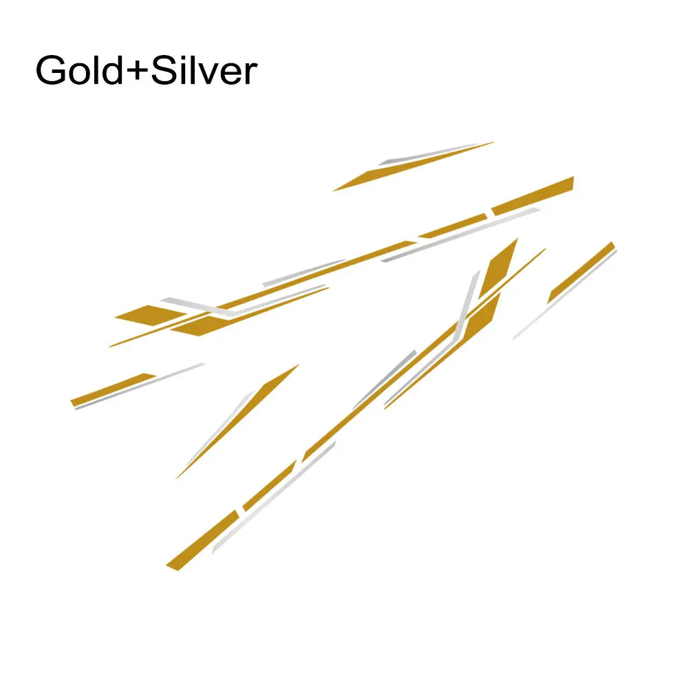 Set de 6 Vinilos Decorativos para Camper y Autocaravana | Adhesivos Laterales RV de Alta Resistencia