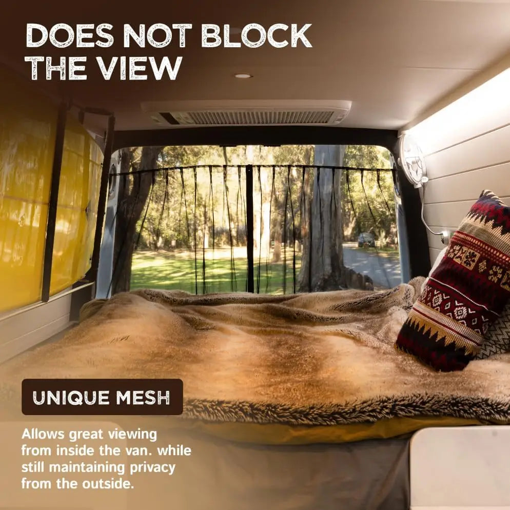 Mosquitera Puerta Trasera Magnetica