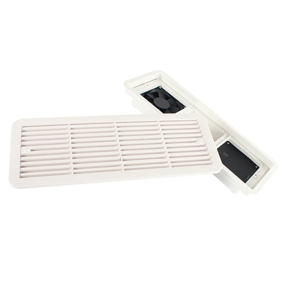 Ventilador Lateral Doble Ventana - 12V Silencioso para RV y Caravana