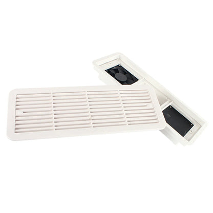 Ventilador Lateral Doble Ventana - 12V Silencioso para RV y Caravana