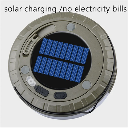 Guirlande Solaire LED 10M - RGB Ambiance + IP65 pour Camping et Terrasse