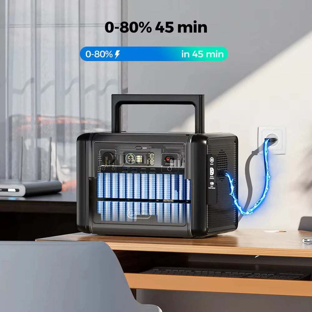 Estación de Energía Portátil FlashFish T1200 – LiFePO4