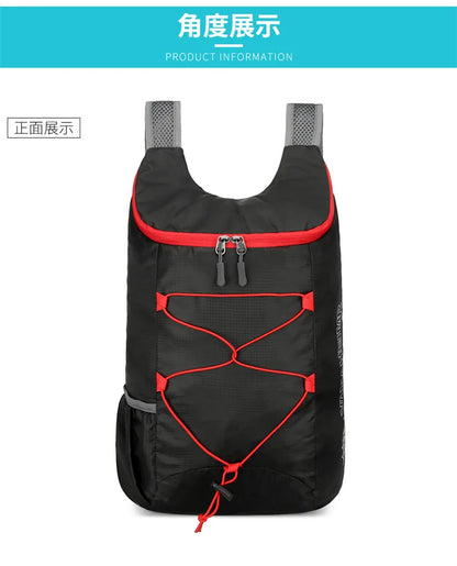 Ultralight Hiking Backpack - Expandable · Air Cushion Straps · Portable · Multipurpose Outdoor