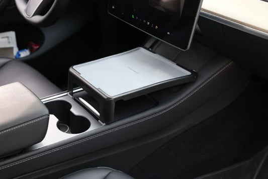Bandeja Comedor para Consola Central Tesla Model 3 y Model Y | Mesa Interior Multifunción