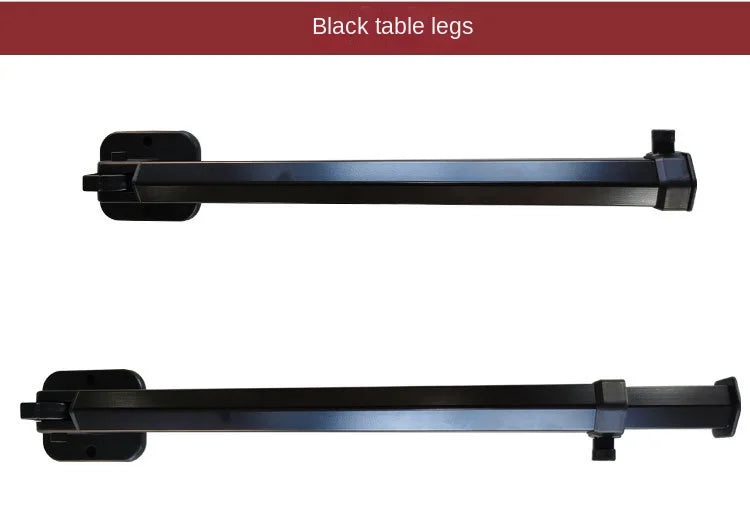 Mesa Plegable para RV con Pata Ajustable | Mesa Exterior y Interior de Aluminio Reforzado, Desmontable y Regulable