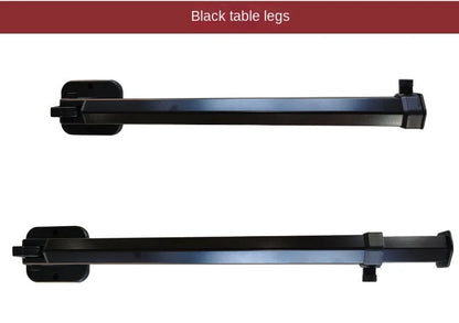 Mesa Plegable para RV con Pata Ajustable | Mesa Exterior y Interior de Aluminio Reforzado, Desmontable y Regulable