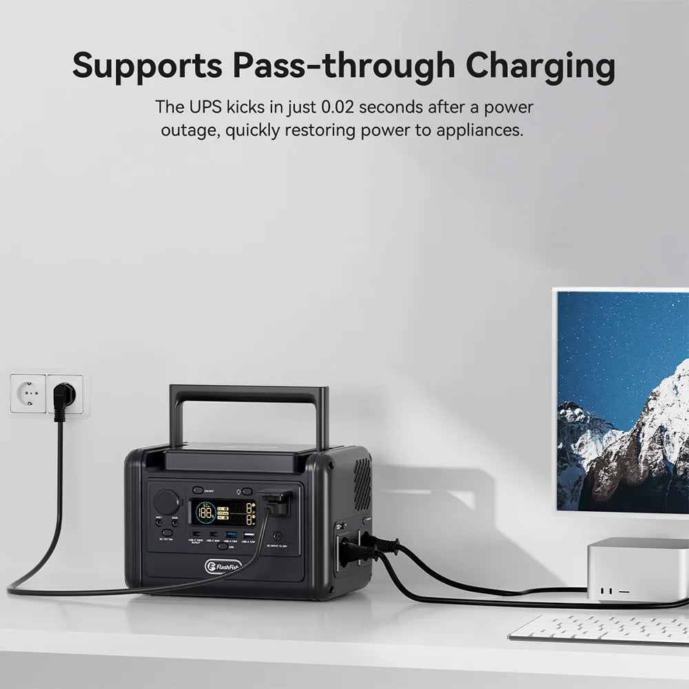 Estación de Energía Portátil 230Wh LiFePO4