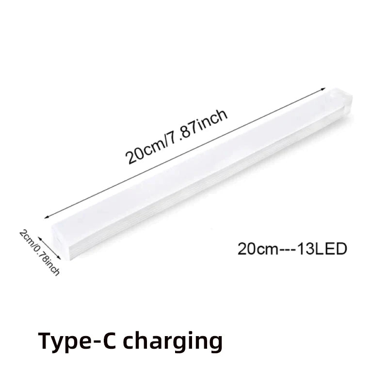 Luz LED con Sensor de Movimiento - Recargable USB-C · Magnética · 3 Colores · Sin Cables